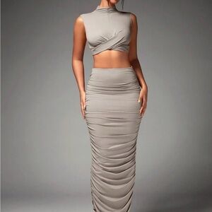 🌸Womens 2 piece Skirt Set